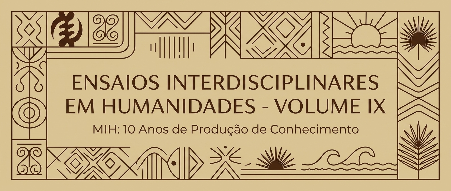 Imagem referente a postagem de título Ensaios Interdisciplinares em Humanidades, Volume IX
